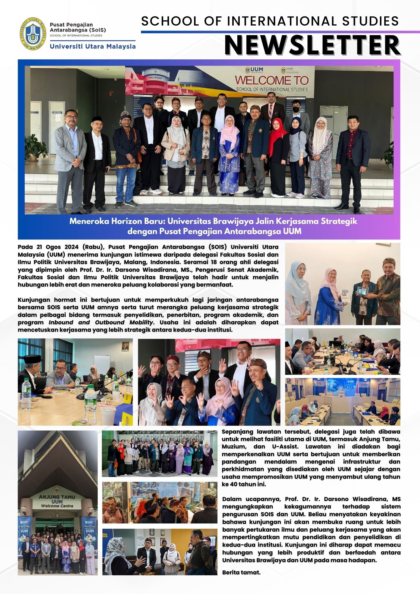 Uni Brawijaya Visit Main News